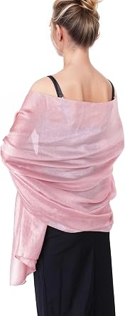QBSM Womens Shawls and Wrap, Wedding Party Shawl Scarf for Evening Dresses