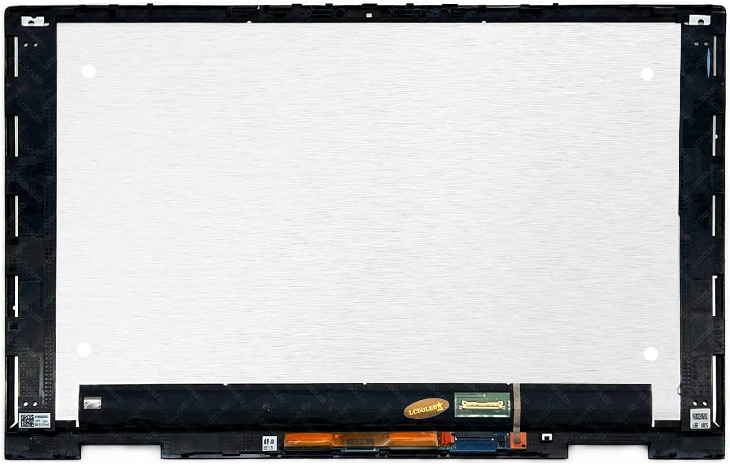 LCDOLED Replacement for HP Envy x360 15-ey0xxx 15z-ey0xx 15-ey0013dx 15-ey0023dx N09665-001 15.6 inches FHD 1920x1080 IPS LCD Display Touch Screen Digitizer Assembly Bezel with Board (Non-OELD)