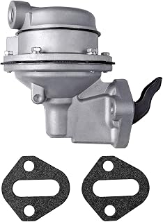 Mechanical Fuel Pump 20 GPH 3–9 PSI, Compatible with Chevrolet Small Block SBC 267/283/302/305/327/348/350/400/409 V8 Engines, High-Flow Mechanical Fuel Delivery Pump Fits for Carter M4891