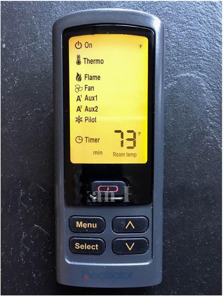 New Replacement Fireplace Remote Control for Heat n Glo or