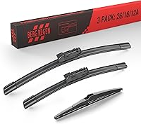 Vista 19 de BERG REGEN 22"+19" Limpiaparabrisas con juego de repuesto trasero de 10 pulgadas para Mazda CX-3 2016 2017 2018 2019 – Calidad genuina del OEM
