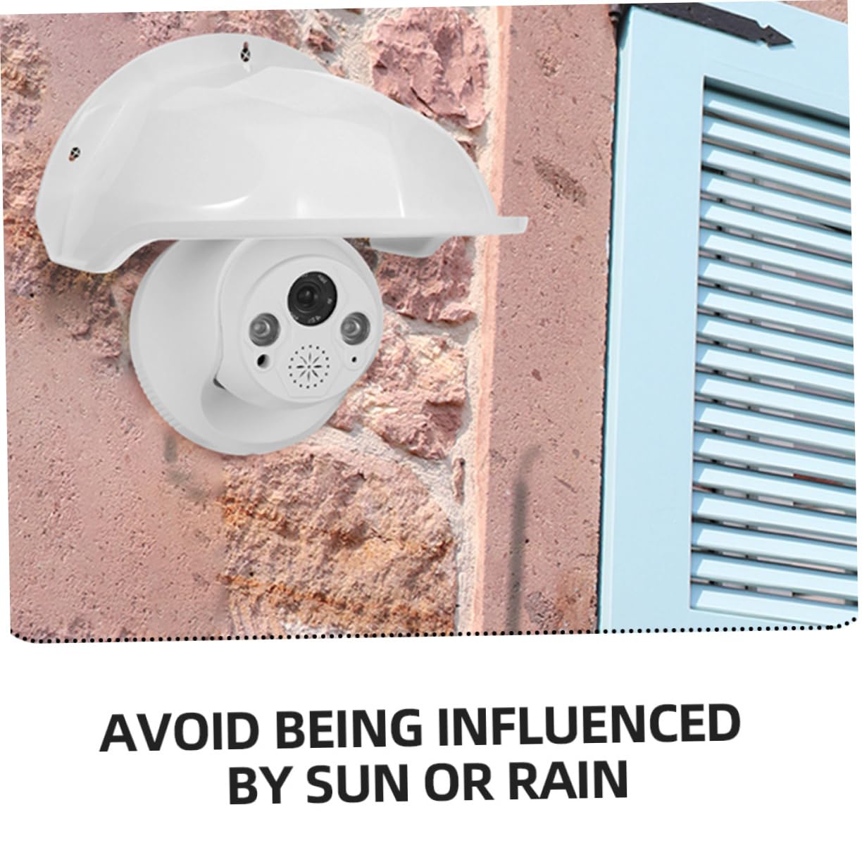 ORFOFE 3pcs Boîtier de Caméra de Sécurité Extérieure Boîte de Protection pour Caméra Étanche Étui Abs Résistant aux Intempéries Intérieur et Extérieur
