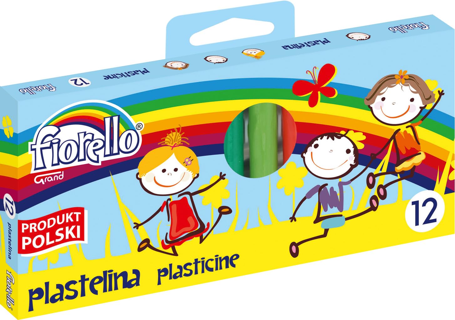 Plastelina 6 kolorów