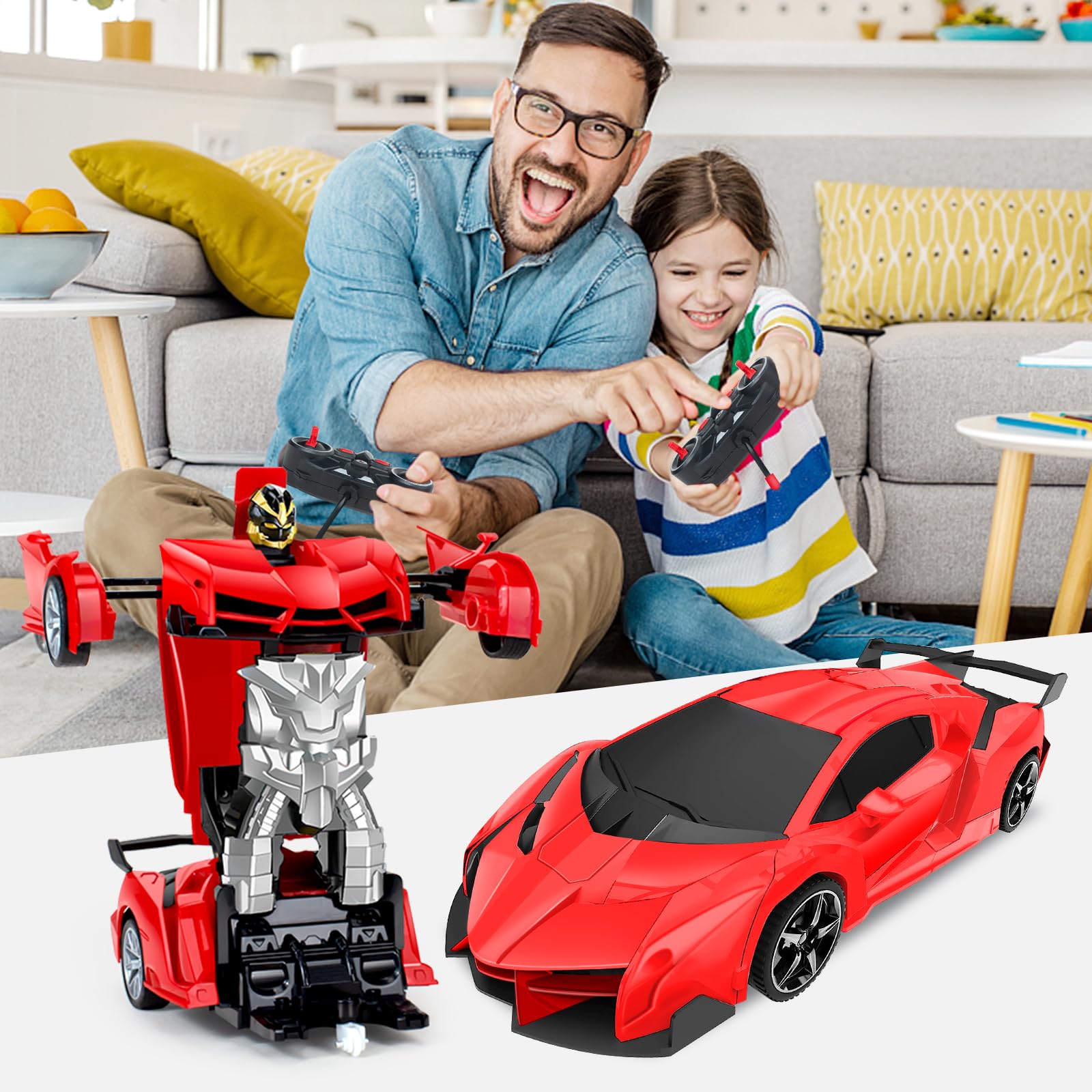 Amazon.co.jp: Huang Yem ラジコンカー 車おもちゃ スタントカー 警察