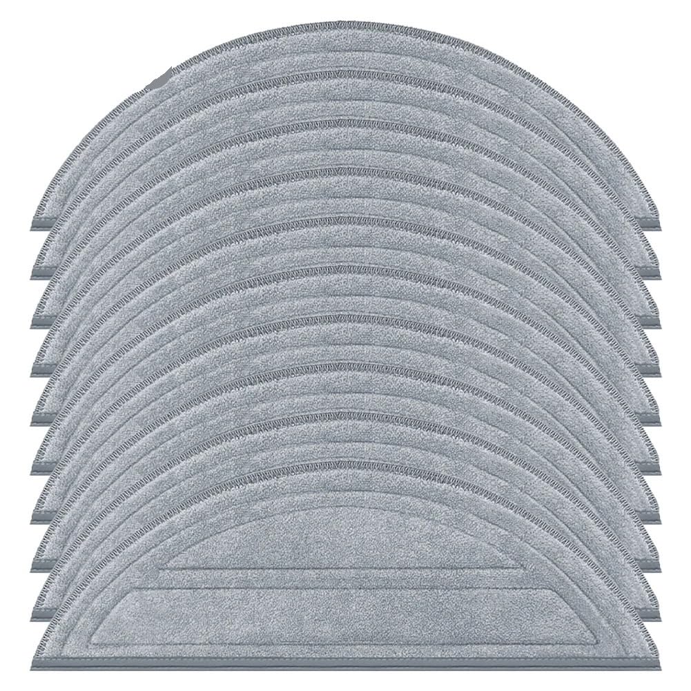 VIXWDRUTY 4/10Pcs Mop Cloth Pads Replacement For Roborock Q10 S5 / Q10 S5+ / Q10 VF / Q10 VF+ / Q10V / Q10V+ Vacuum Cleaner Parts(10PCS)