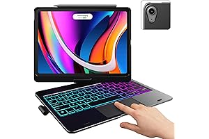 Typecase Touch Keyboard Case with Trackpad for iPad Air 4: 360° Rotatable...