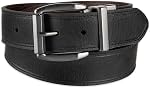 Levi's Ceinture en cuir réversible laminée pour hommes