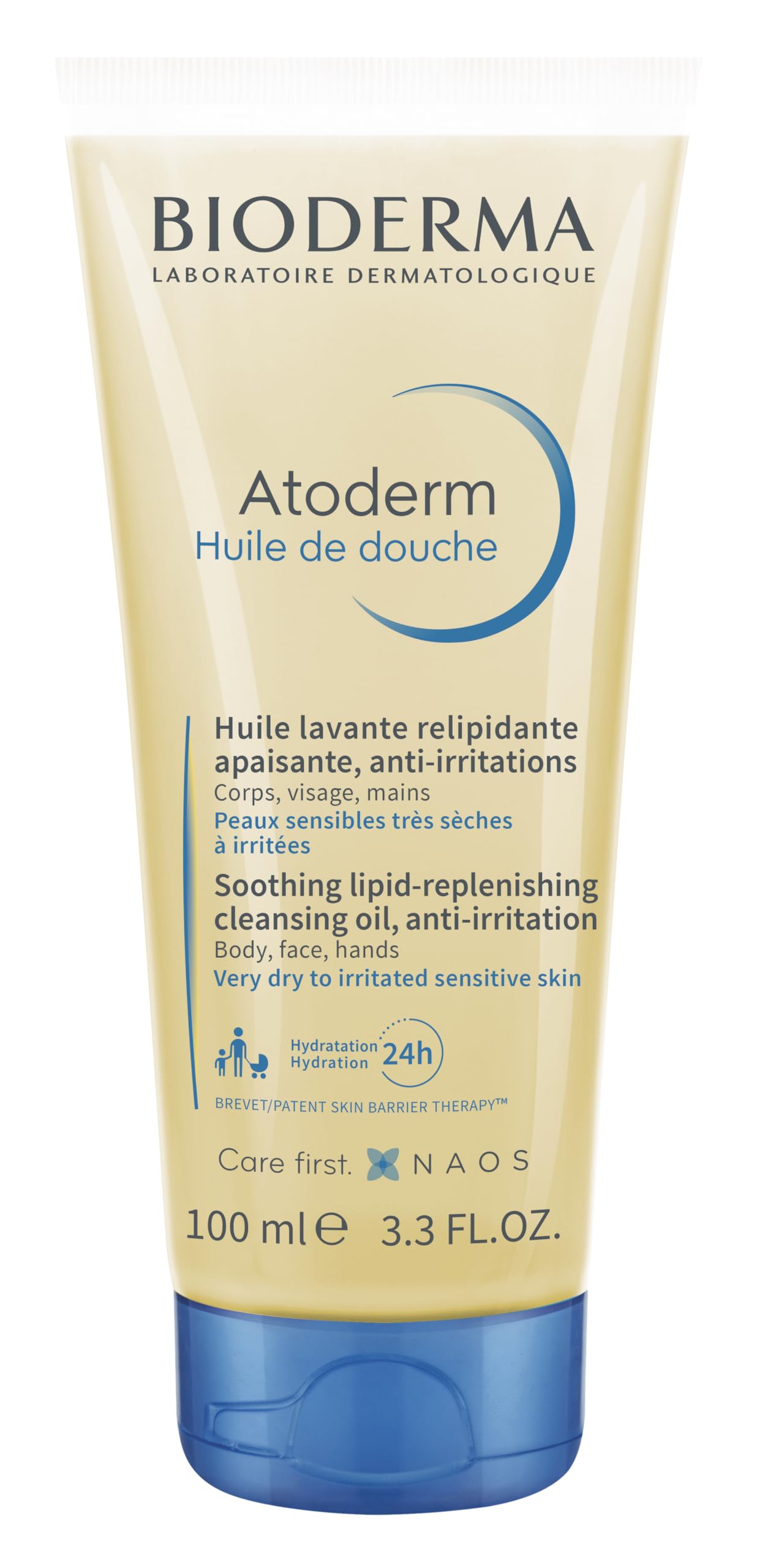 Bioderma Atoderm Ultra Nourishing Anti-Irration Shower Oil 100ml, (Pack of 1)