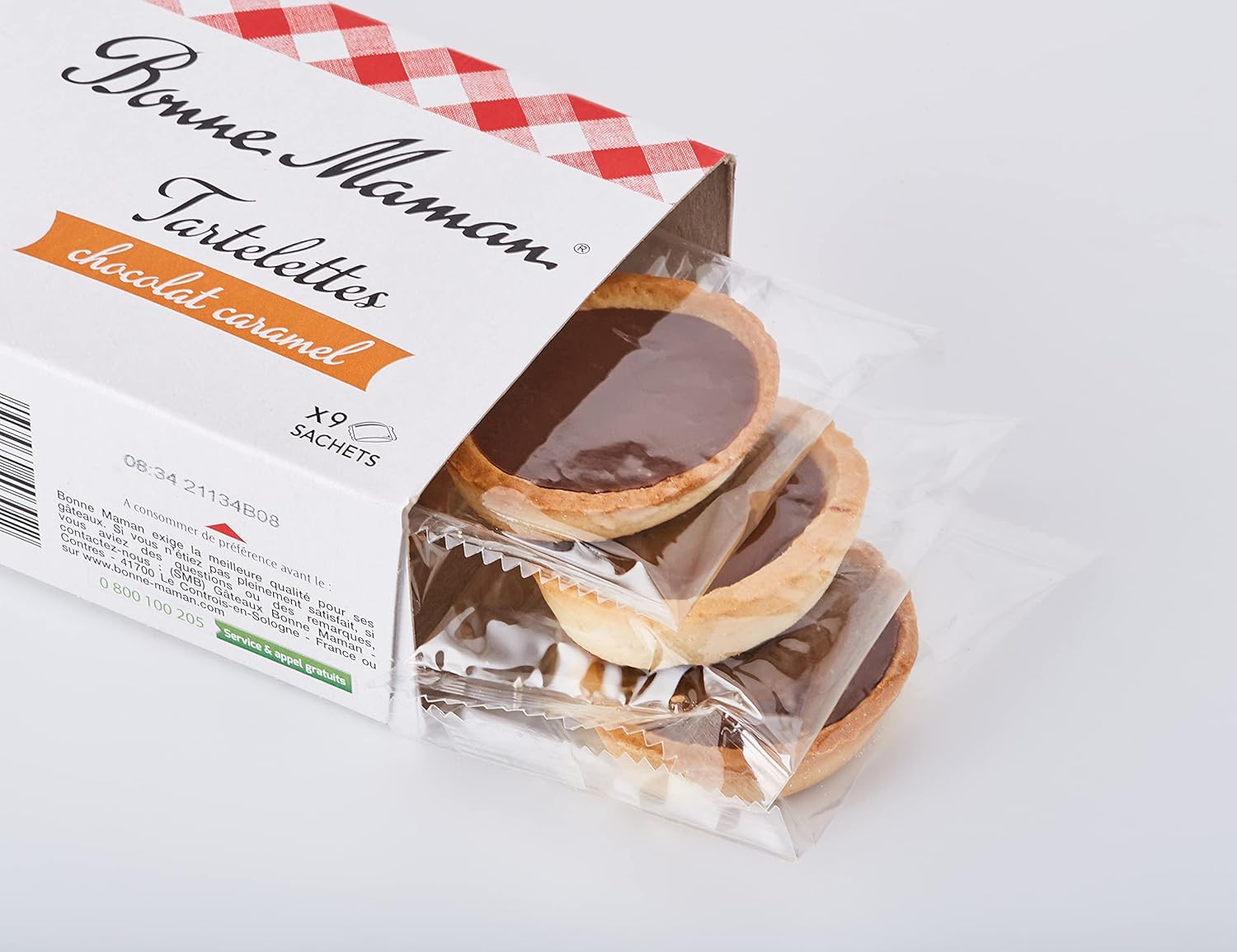 Bonne Maman Tartelettes Chocolat Lait Caramel 135g Amazon Fr Epicerie