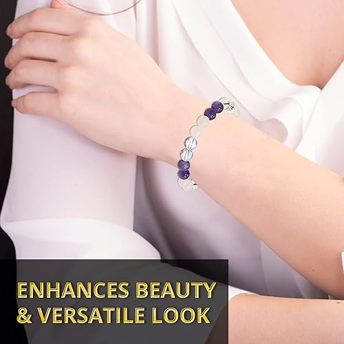 Vista 300 de Money Attraction Bracelet for Wealth, Prosperity & Success – Abundance & Good Luck Feng Shui Bracelet with Pyrite, Citrine, Tiger Eye & Green Green