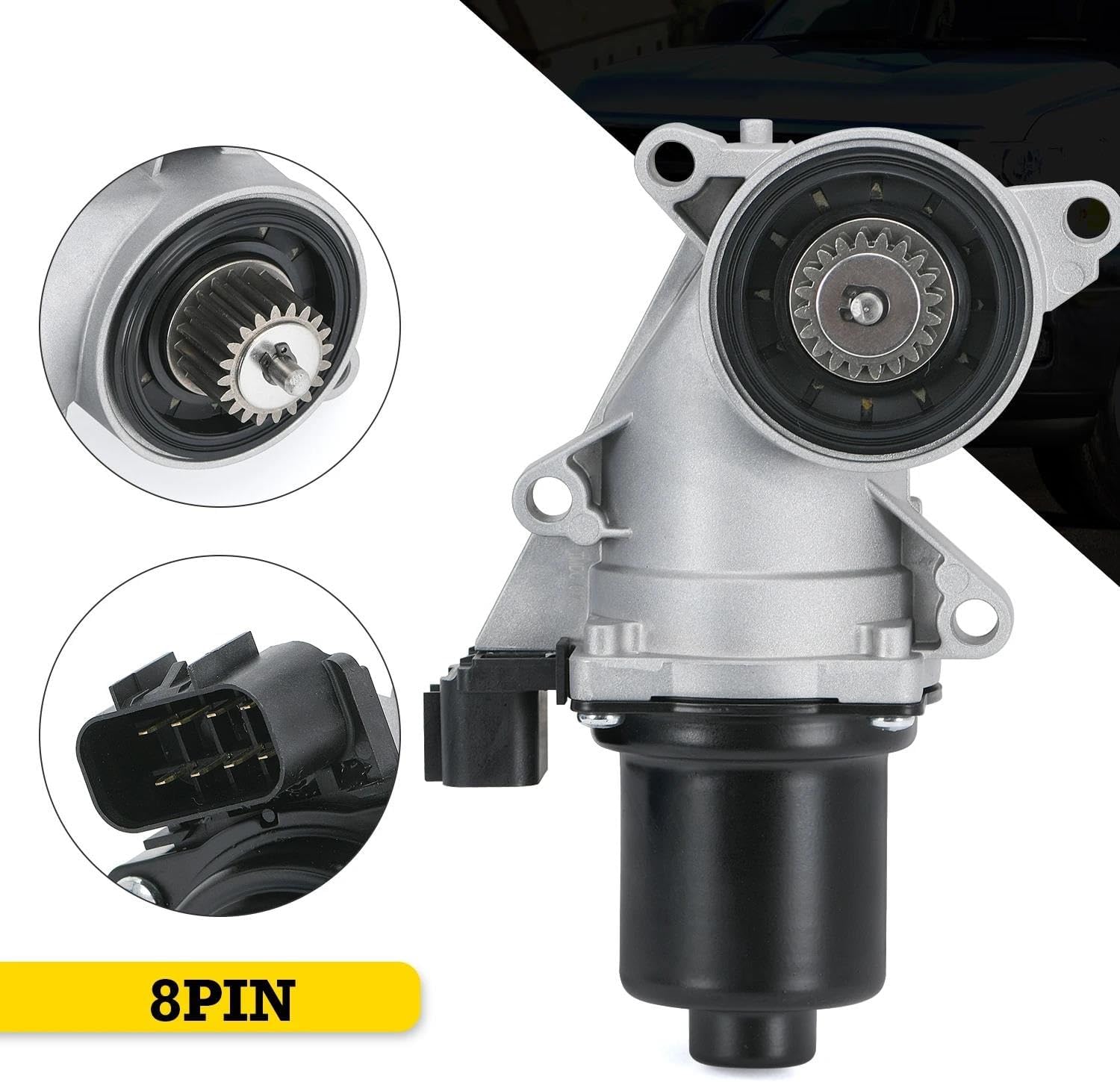 Transfer Case Shift Motor Transfer Case Shift Motor Four Wheel Drive Actuator Compatible With 2007-2018 For Chevy For Silverado For Gmc 1500 2500 23369032,84109212,19258696