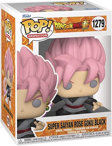 Miniatura 2 de POP Dragon Ball Super - Super Saiyan Rose Goku negro con guadaña translúcida Funko figura de vinilo (paquete con funda protectora de caja