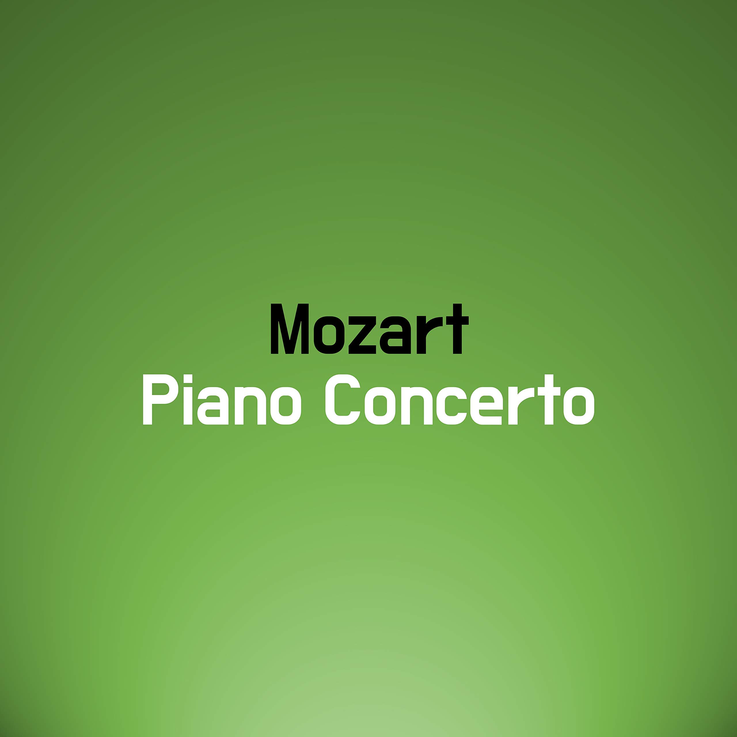 Mozart Piano Concerto