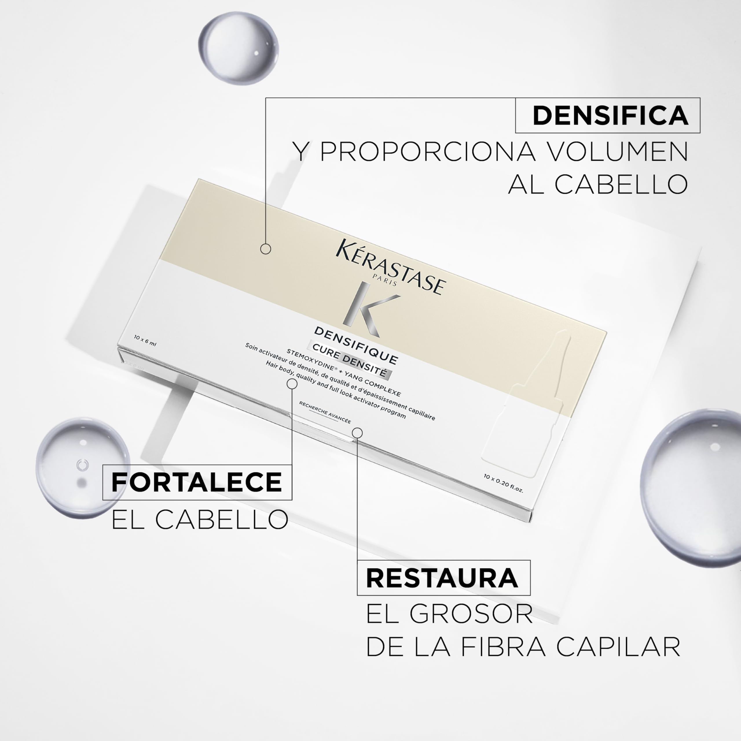 Kérastase Densifique ampoules de densité pour femme 10 x 6 ml