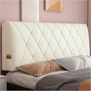 VYUJHNBG Cojín de cabecera Rectangular, cojín de Apoyo para la cabecera, Respaldo Grande, Color sólido, Almohada de cabecera, cuña de Lectura, Almohada de Descanso para Lectura