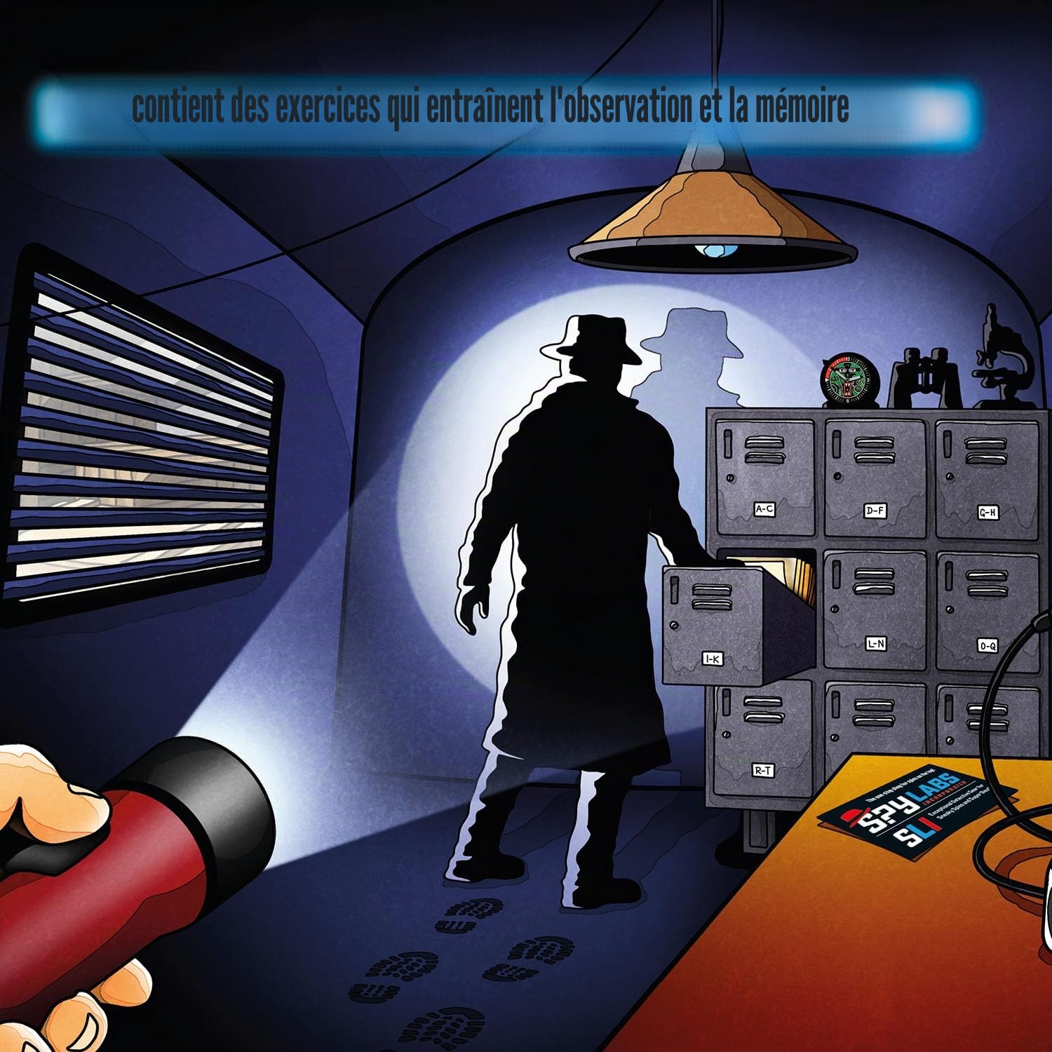 Kosmos 617240 Spy Labs Incorporated Detective Toolkit, Detective Toys for Children from 8 Years with Utensils and Professional Tips, Multilingual Instruction in EU5, Medium