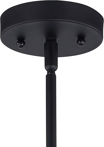 Miniatura 4 de Colgante Rad 4L Negro con Latón Natural