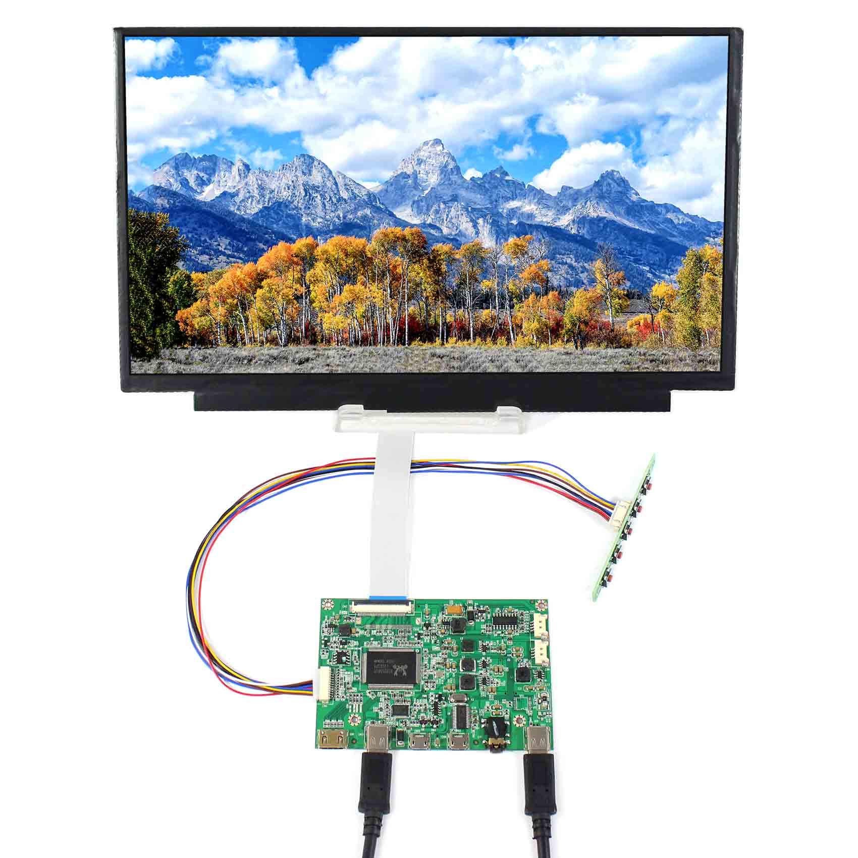 VSDISPLAY 11.6" 11.6 inch IPS LCD 1920X1080 N116HSE-EJ1 or N116HSE-EA1 with HD-MI Type C Control Boa