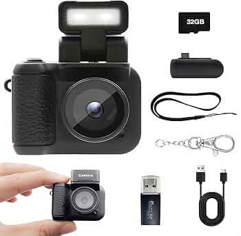 デジタルカメラ RRR Amazon | SRVR デジタルトイカメラ ミニカメラ ミニカメラ ミニ