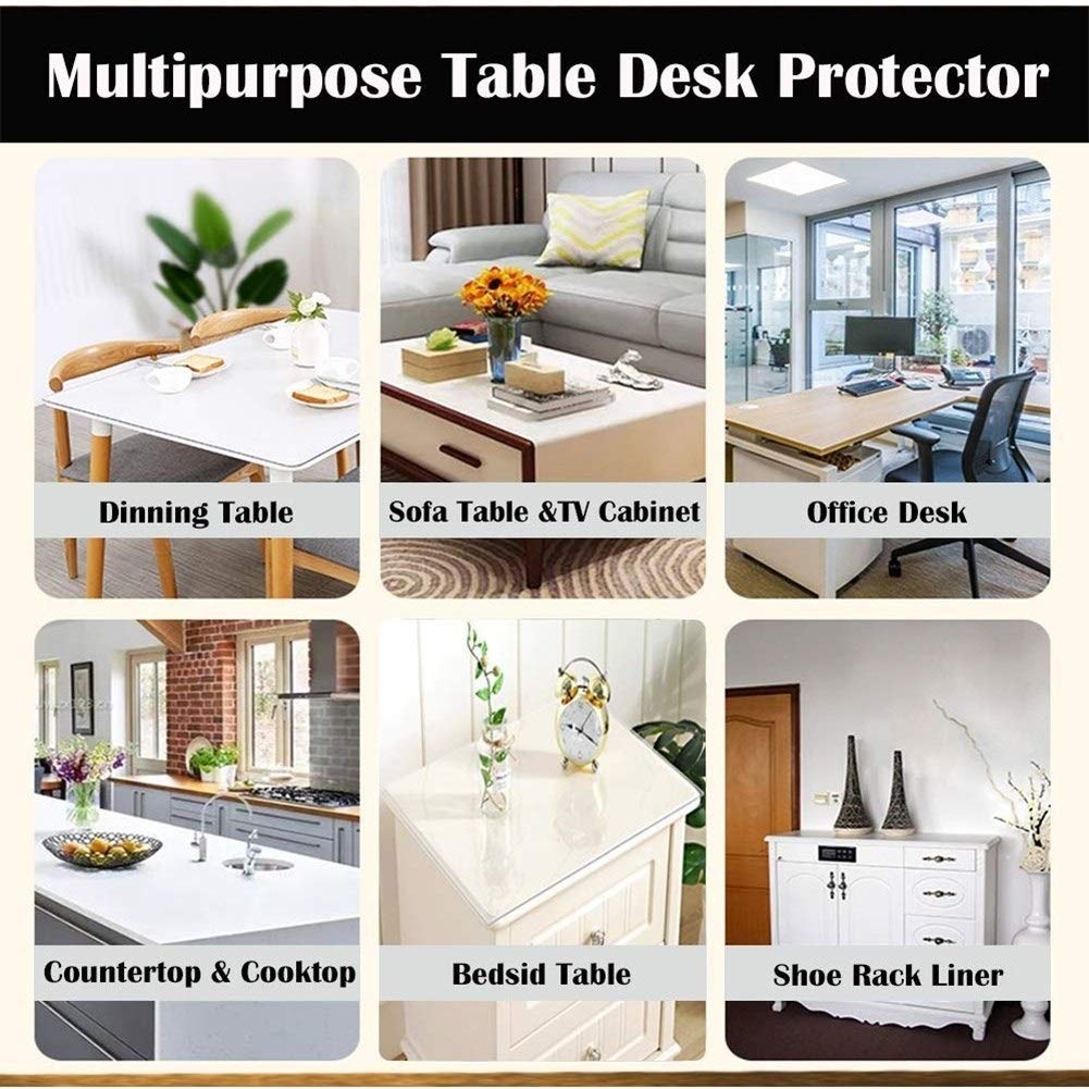 Tapis Protège Sol Facile À Nettoyer Antidérapant Insonoriser Isolation Thermique Table À Manger Table Basse Bureau, Personnalisable (1.6mm,60x60cm)