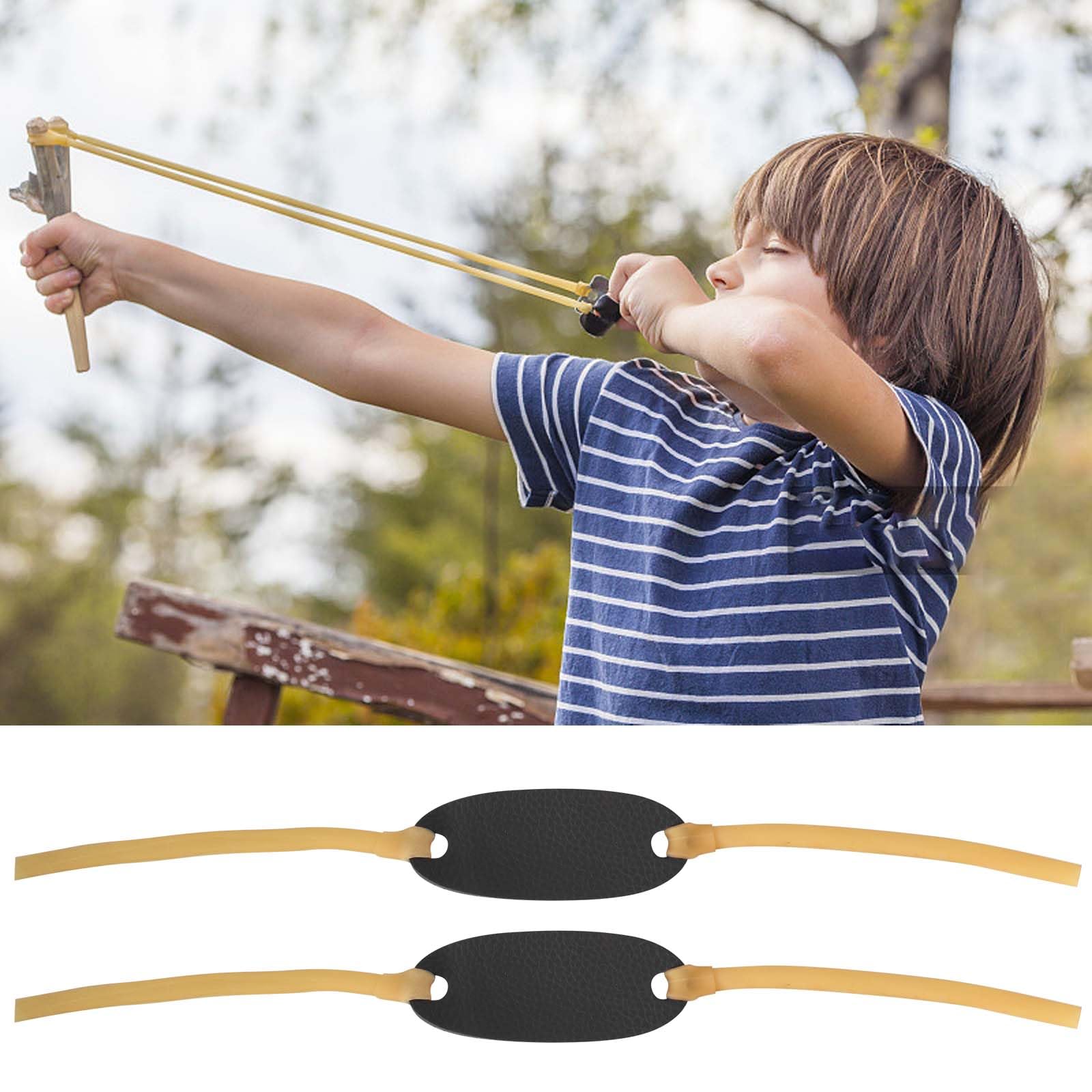 Tiras Elásticas De Goma Elástica Bungee Catapult Para La Caza De,10 Piezas Tirachinas Gomas Elásticas Para Tirachinas, Bandas De Goma De Repuesto,Para La Caza De Tirachinas