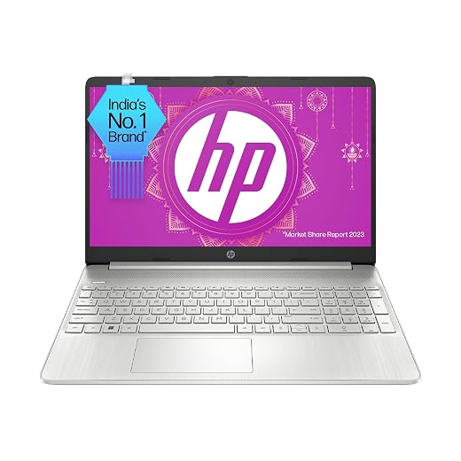 HP Laptop 15s, AMD Ryzen 7 5700U, 15.6-inch (39.6 cm), FHD, 16GB DDR4, 512GB SSD, AMD Radeon Graphics, Backlit KB, Thin & Light, Dual Speakers (Win 11, MSO 2021, Silver, 1.69 kg), ey2001AU