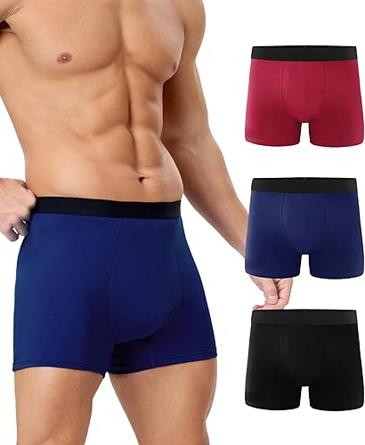 Miniatura 9 de Ropa Interior para Incontinencia Masculina, Calzoncillos Bóxer de Algodón a Prueba de Fugas, Lavables, Reutilizables, Flujo Abundante, Fugas de