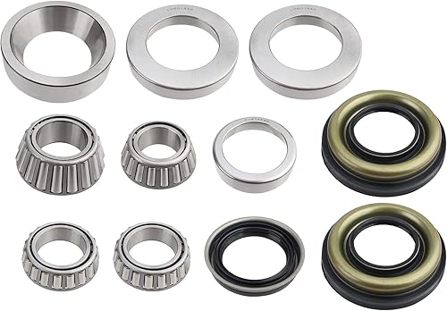 Miniatura 3 de AUTOKAY Kit de reconstrucción de rodamientos diferenciales para Cadillac ATS CTS 2013-2019 Reemplazar F-577158 F-574658 Lm50134R 22993016 92230584