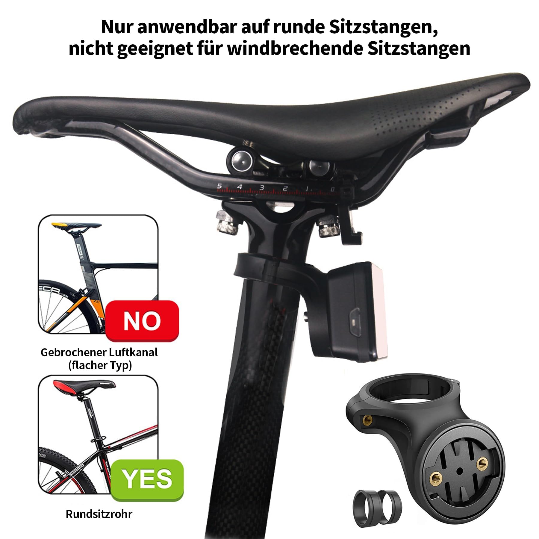rennrad rücklicht garmin Alriedy MTB Zubehör，Für Varia Halterung 096 Color:Slate Green Pinarello Catena lusso, Campagnolo