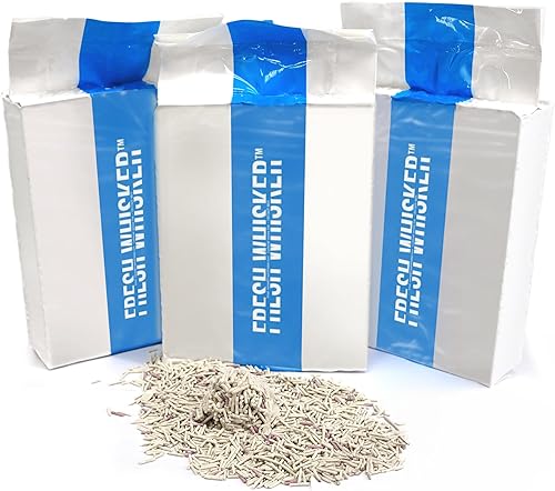 Miniatura 7 de FreshWhisker - Arena de tofu para gatos, sin olor y desechable, productos de arena para gatos (bolsa de 6 libras)