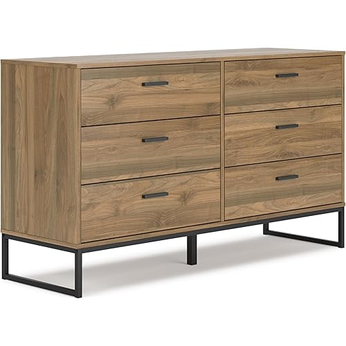 Signature Design by Ashley Deanlow Dresser, 60" W x 19" D x 32" H, Brown/Black