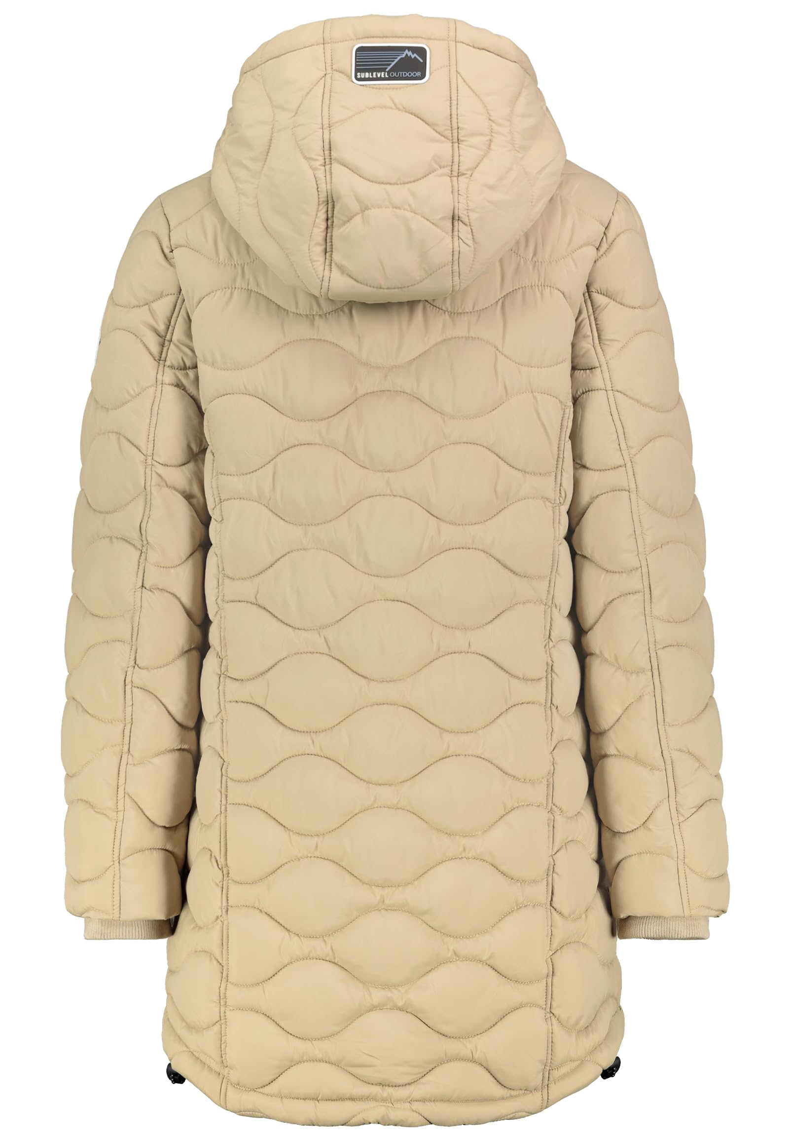 Sublevel Damen Winter Jacke Mantel Parka Steppjacke Steppmantel Wintermantel