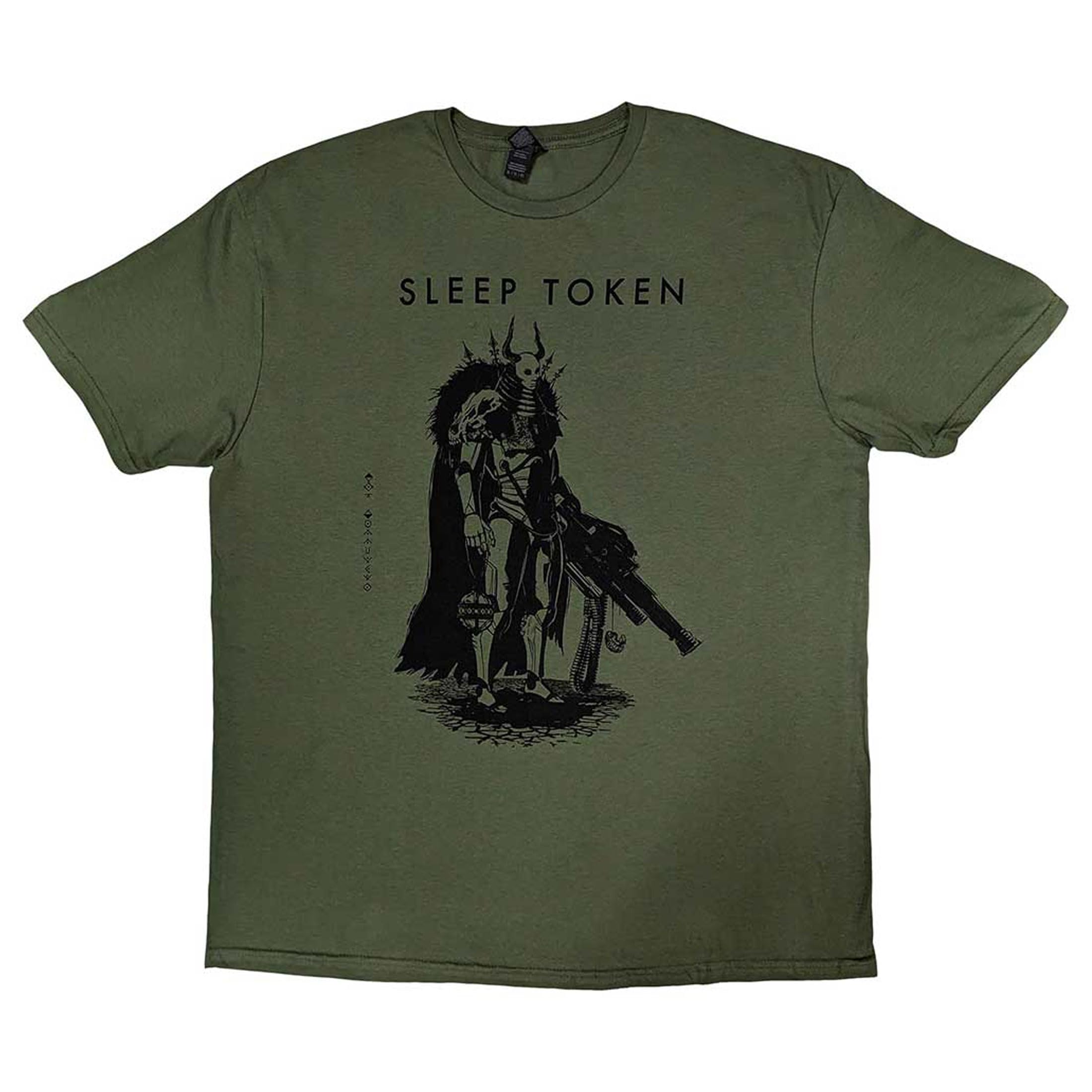 Amazon.com: Sleep Token The Summoning Band Logo T Shirt Size S