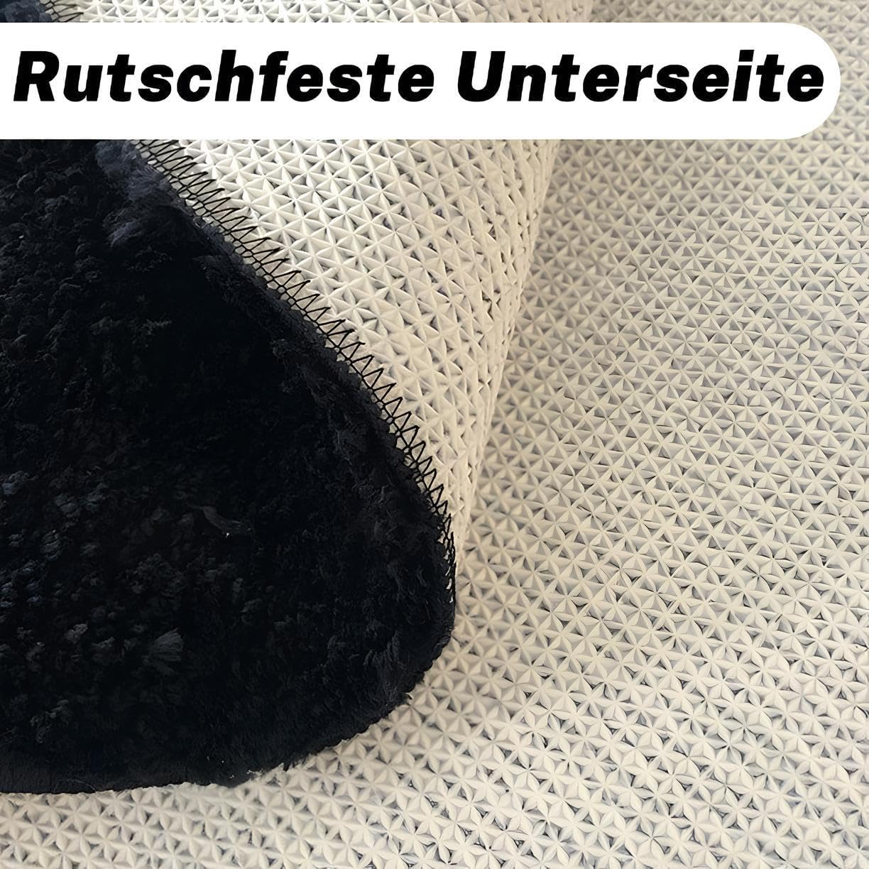 8 Ball Teppich Rund 100cm Cool & Waschbar Billard Kugel Teppich