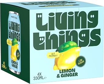 Lemon & Ginger Prebiotic Soda Multipack