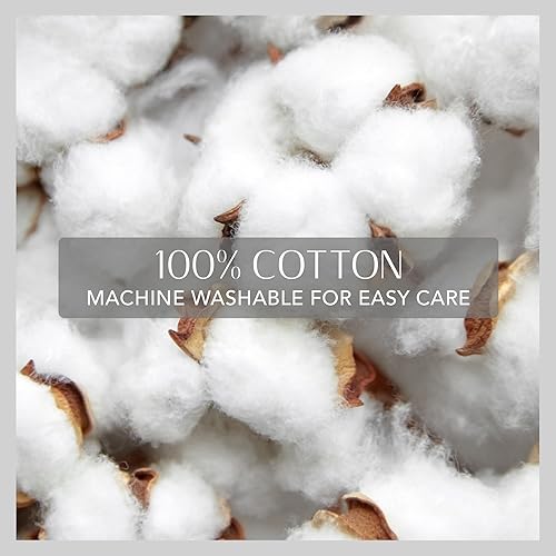 Miniatura 4 de Elrene Home Fashions Mantel de algodón jacquard tejido de Navidad rojo y verde con diseño de flor de pascua, 60 x 120 pulgadas, rectangular,