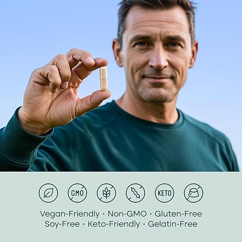 Miniatura 7 de Suplemento GLP-1 para pérdida de peso y control del apetito para hombres y mujeres con Akkermansia, berberina, inulina, EGCG, resveratrol, lúpulo -