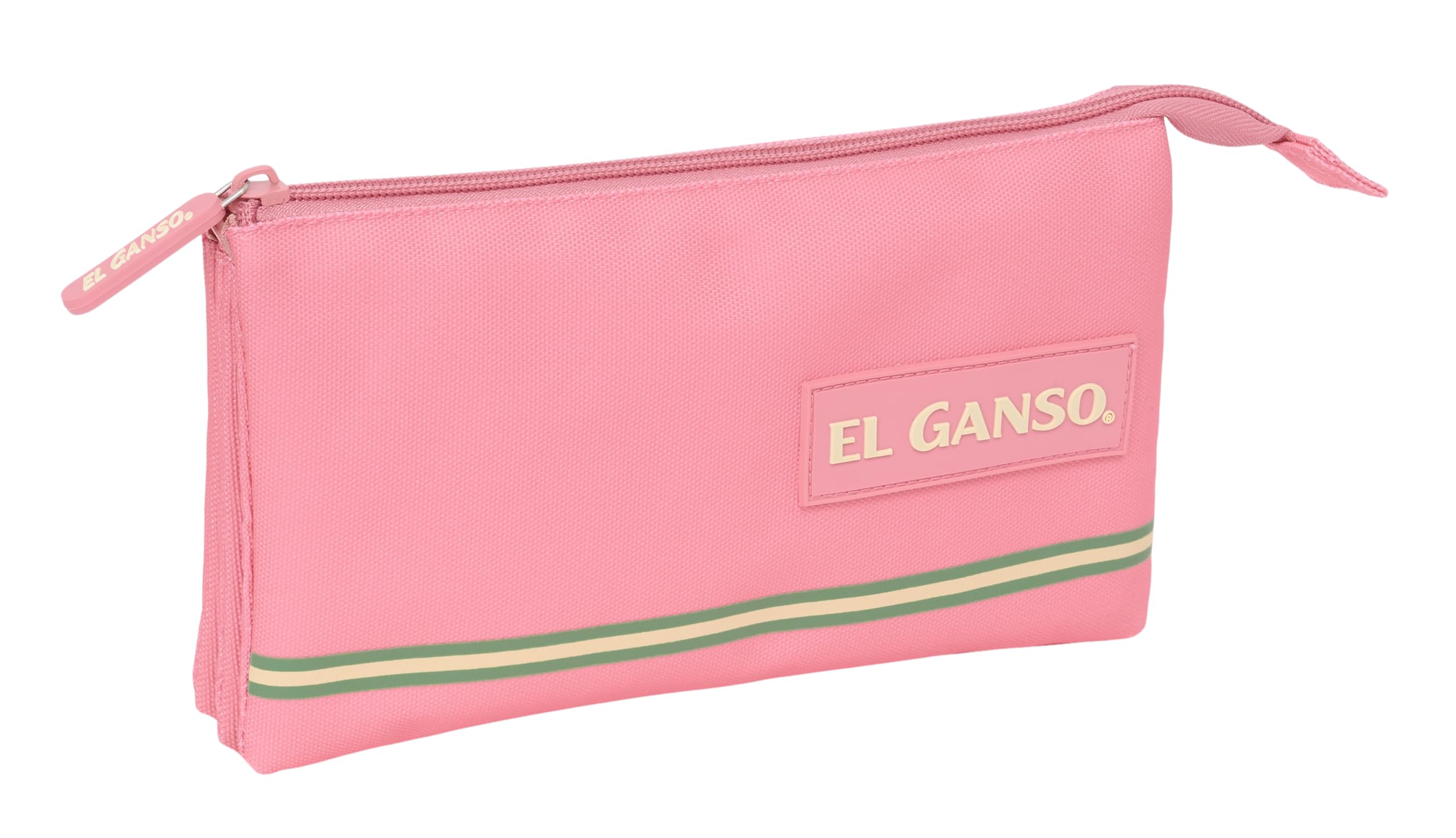 Safta EL Goose Basics, Triple Pencil Case, Children's Pencil Case, Ideal for School Age Children Comfortable and Versatile