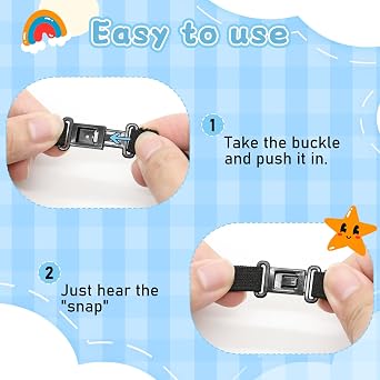 LJBFNN Toddler Tie, Boys Ties 4-8, Adjustable Clip On Pre Tied Neckties Solid Color Kids Necktie for Wedding School Uniforms