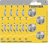 Vista 11 de Batería Toshiba CR2032 3V de Litio de Moneda (500 Baterías)