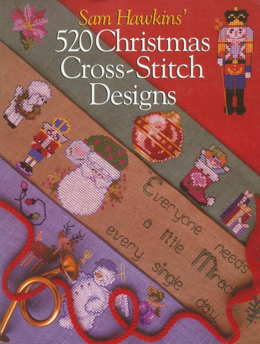 Sam Hawkins' 520 Christmas Cross-Stitch Designs