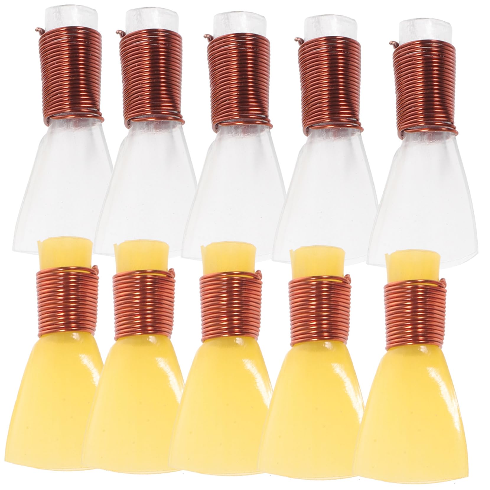 COSMEVIVI Reeds Set 10pcs Creative Reeds for Whistle Mouth Pieces Musical Instruments Random Color