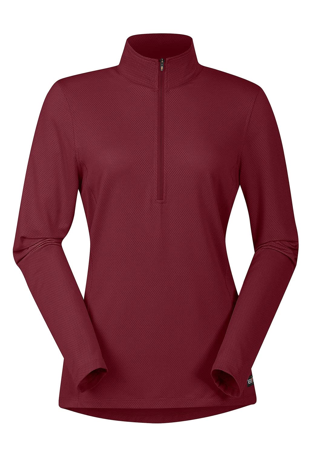 KerritsWomen's Ice Fil Lite Long Sleeve Shirt – Cooling Sun Protection Shirt for Horse Riding, Golf, Hiking