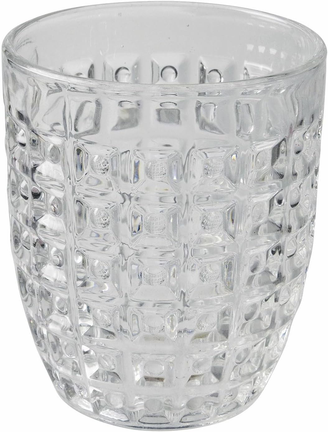 Villa d 'Este Home Tivoli Geo Set of 6 Water Glasses, Multicoloured, 6 Units