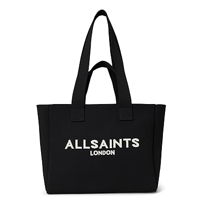AllSaints Izzy Medium Tote Tote Handbags Black 1, Polyester