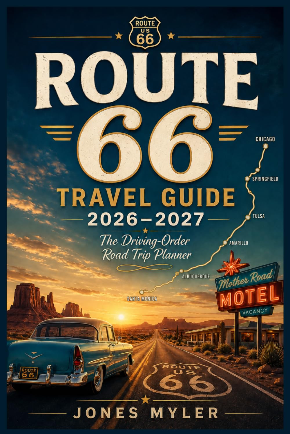 Route 66 Travel Guide 2026 - 2027: Drive the historic road stop by stop, with usable maps, smart overnight choices, and the mistakes to avoid (Best Travel Guides 2026)