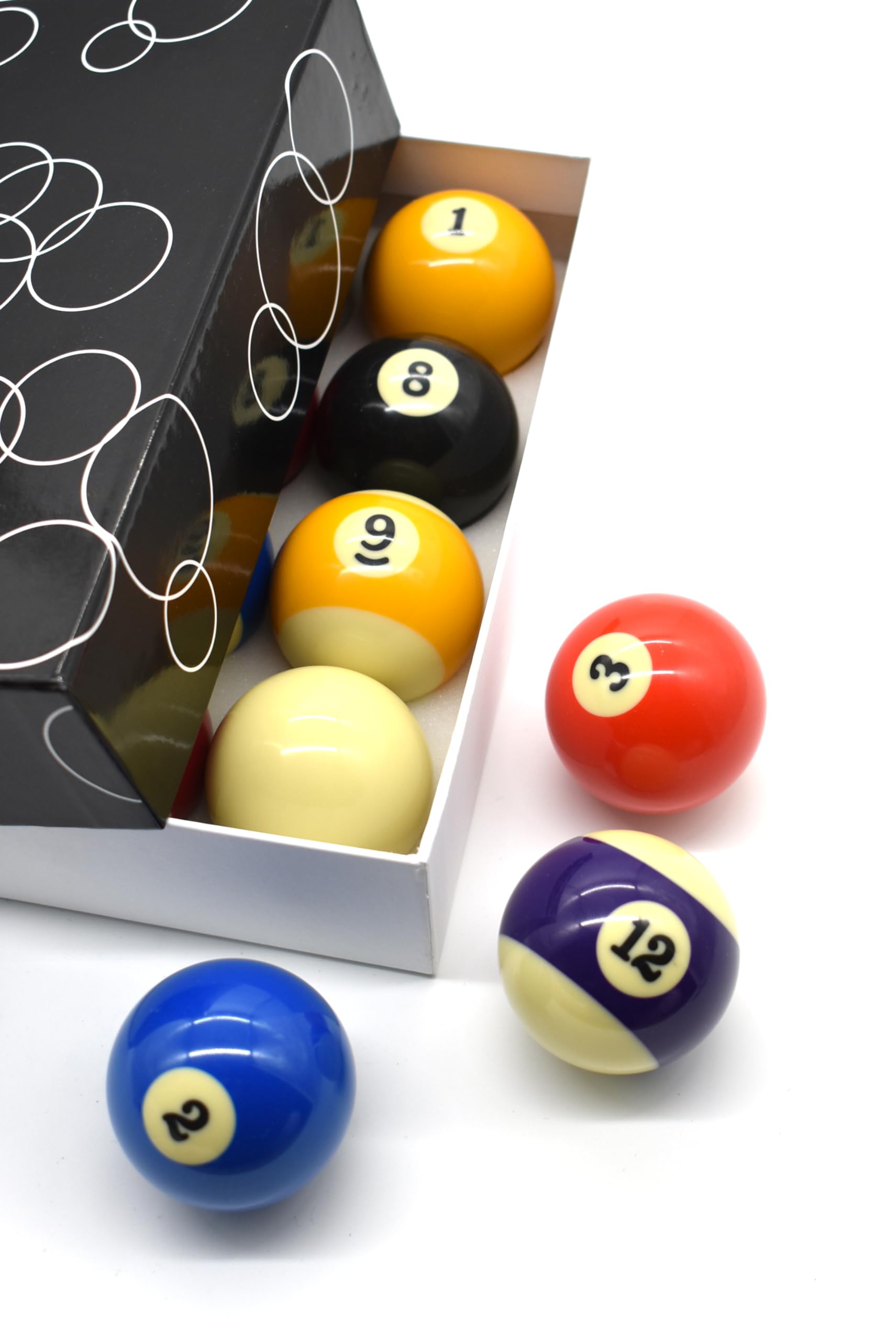 Pool Billard Kugeln Kugelset Standard 57,2mm - für 7ft. 8ft. und 9ft. Pooltische