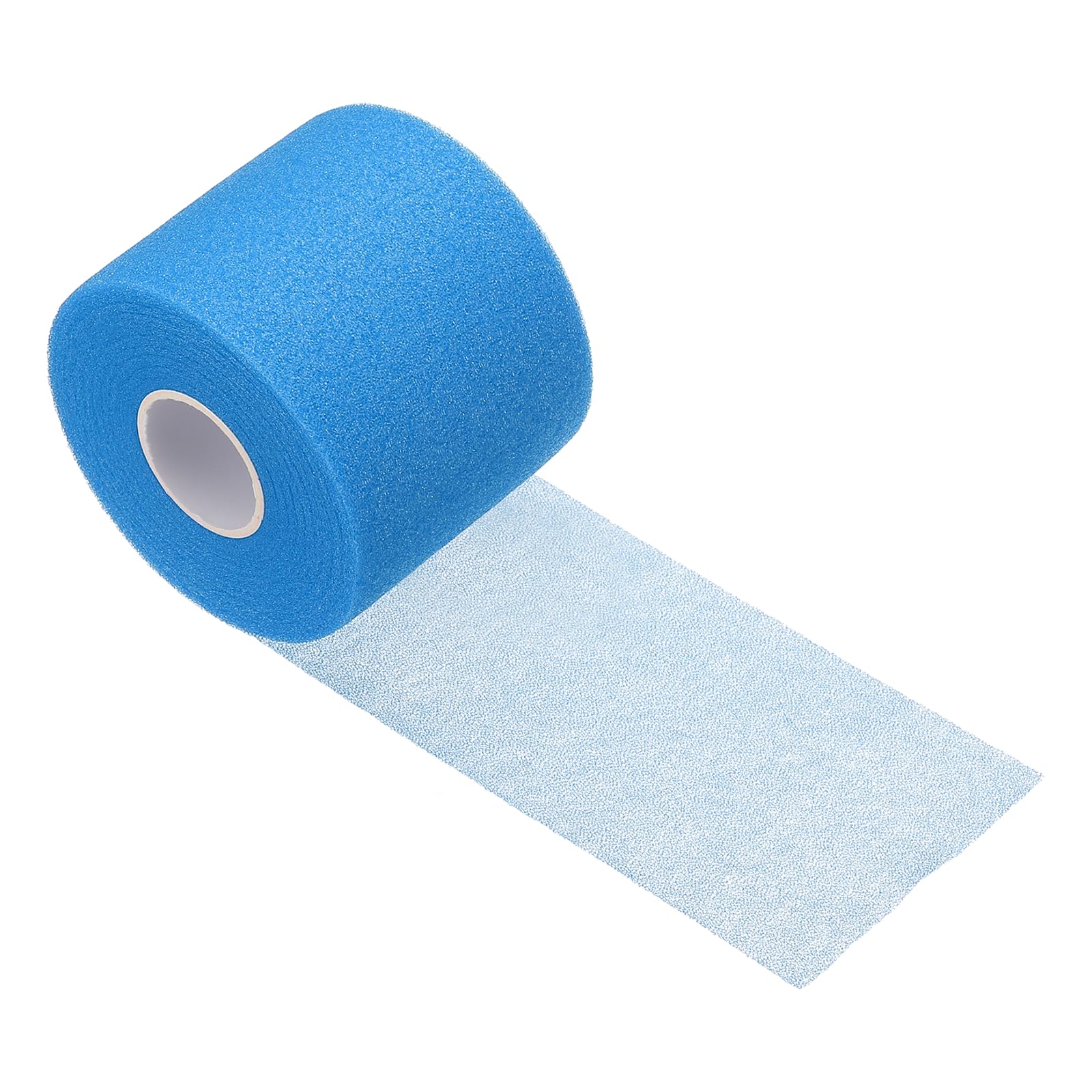 YELARXI Pre Wrap Tape, Non-Slip Grip Cushion Wrap Prewrap Athletic Tape- Fitting for (Tennis- Badminton - Pickleball - Sports) 22 Yard x 2.4 Inch & Sapphire Blue
