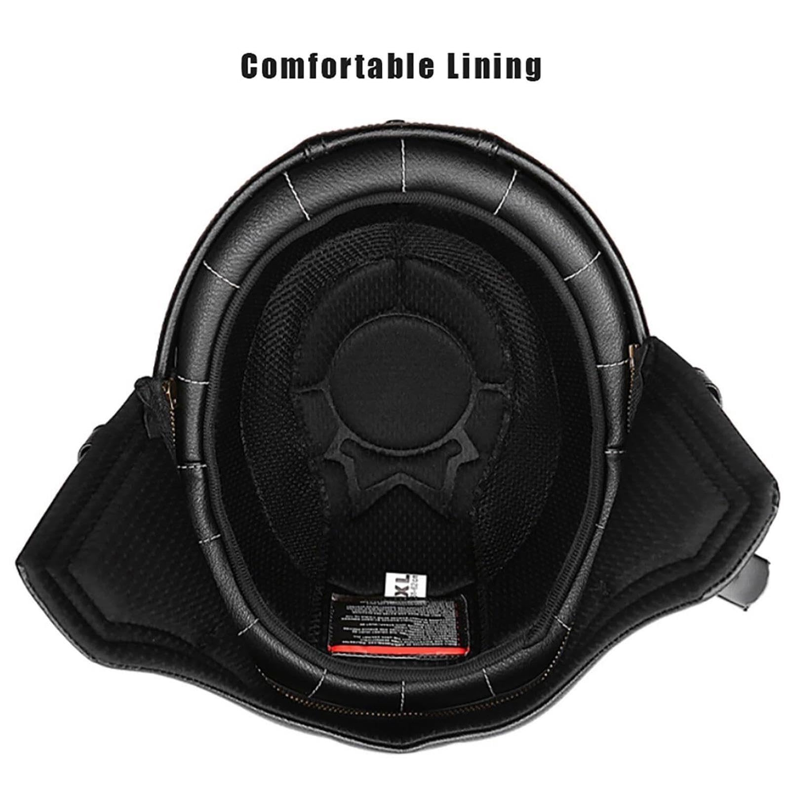Kask Otwarty Retro Niemiecki, Heritage Unisex