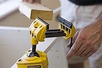 Vista 13 de Stanley 1-83-069 MaxSteel, Banco de tornillo para pasatiempos, con múltiples ángulos, color amarillo/negro